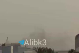 התמקדות בבסיס הצי החמישי של ארה"ב בבחריין ושריפה פרצה שם.