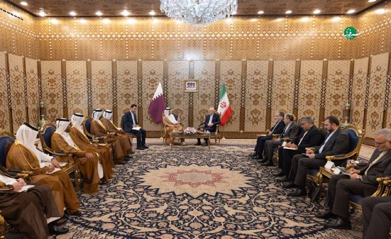 سیاسی مشهد: 🔸دیدار وزیر خارجه قطر با قالیباف🔹وزیر امور خارجه قطر در دیداری با رئیس مجلس ایران، بر ضرورت کاهش تنشهای منطقهای تأکید
