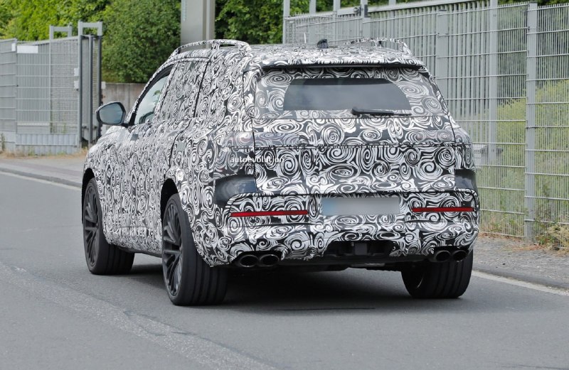 Новый Audi SQ9 проходит испытания на Нюрбургринге 3