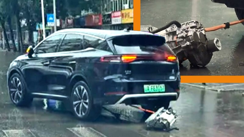 🚗💦 BYD раскрыла причину «живого» мотора!В видео, снятом на затопленной улице в