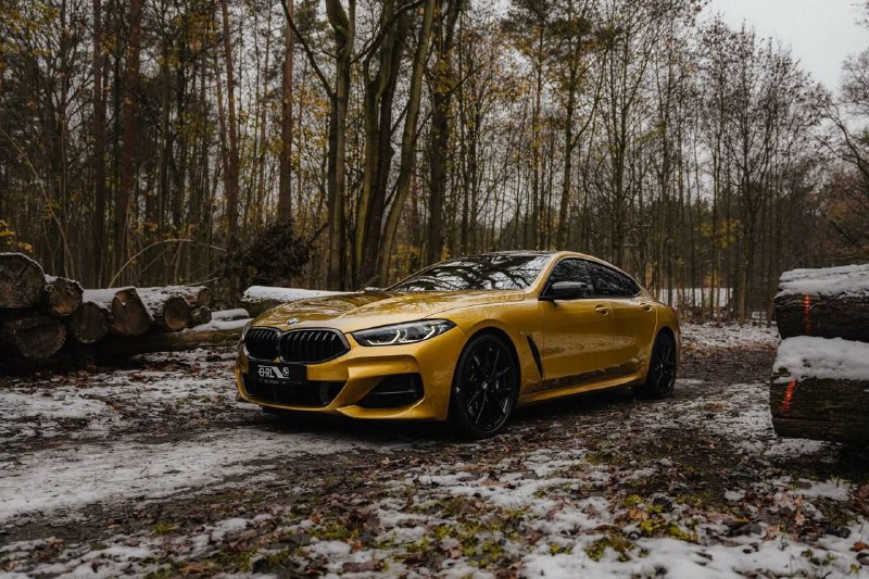 Восмерка Gran Coupe в заводском цвете Galvanic Gold