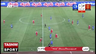 ️💙 השער הרביעי של פרספוליס מול אסטגלאל חוזסטן של פוריה שהראבאדי בדקה ה-3+90