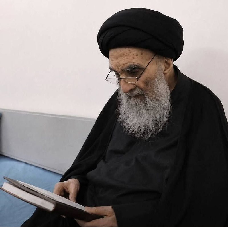 اخبار مهم: 📷 جدیدترین تصویر از مرجع عالیقدر آیتالله العظمی سید علی حسینی سیستانی به مناسبت ۹۹ سالگی عمر مبارک ایشاناینجا اخبار مُه
