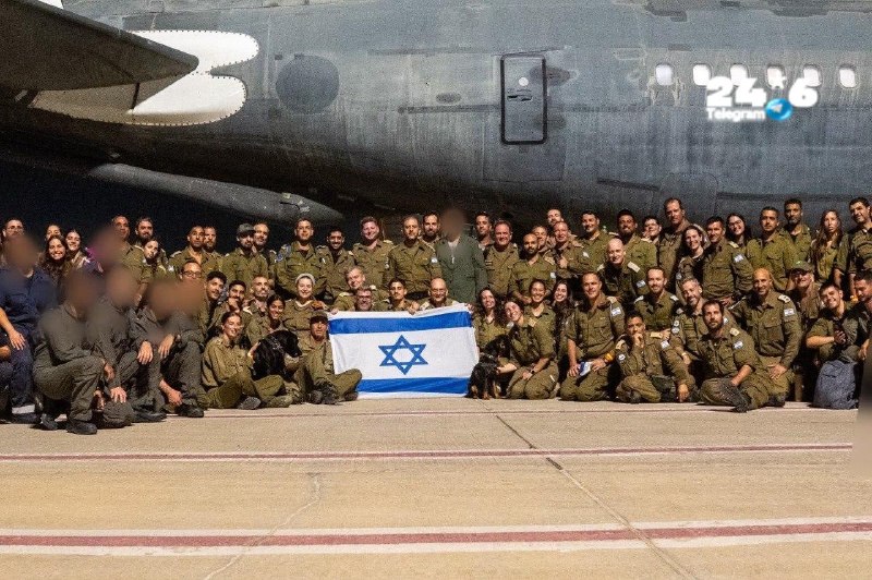 🇮🇱 דובר צה"ל: צפו בתיעודים מההיערכות להמראת משלחת "ברית רעים". משלחת "ברית רעים", בהובלת פיקוד העורף ובשי…