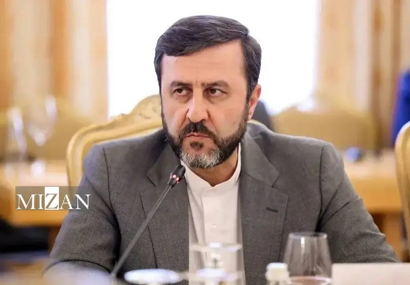 خبرگزاری میزان: غریبآبادی: ایران و عمان تنها کشورهای ساحلی تنگه هرمز هستند▪️همچنان در وضعیت جنگی قرار داریم🔻معاون حقوقی و بینالملل وزا