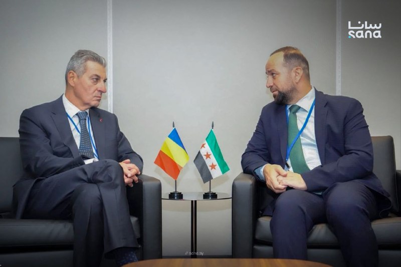 The advisor for European Affairs at the Ministry of Foreign Affairs and Expatriates, Dr. Hamza Al-Mustafa, met with the Director General of Political Affairs in Romania, Mihania Motuk, and the Director of Political Affairs in Cyprus, Mrs. Thessalia Chiapo, on the sidelines of the work of the United Nations Assembly.