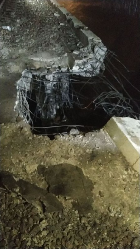🔴 תמונות נוספות של גשר הרכבת ההרוס שנגרם מטיל תקיפה קרקעי ליד העיר אגה קולה במחוז גולסטן בצפון איראן.