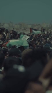 غزة تشيّع 112 شهيداً من عائلتين في جنازة واحدة