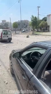 צילומים המציגים את התוצאות בעיירה דיר איל זהראני, דרום לבנון שנמצאת מחוץ ל"חגורת הביטחון".