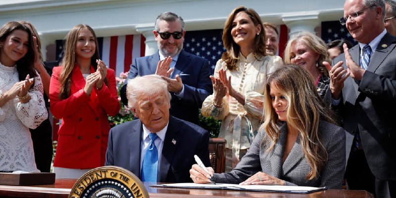 Trump signs bill cracking down on explicit deepfakes
