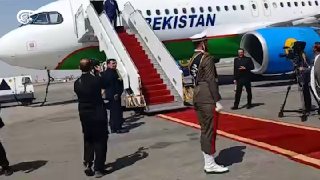 יו"ר הפרלמנט האוזבקי הגיע לטהראן להלוויית "מנהיג האו"ם"