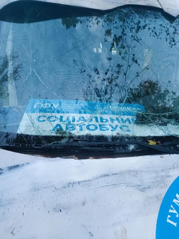 תקיפה רוסית באוטובוס של המשימה ההומניטרית בזפורוז'יה: אישה נהרגה, שלושה נפצעו "היום, בסביבות השעה 14:30, בכ…