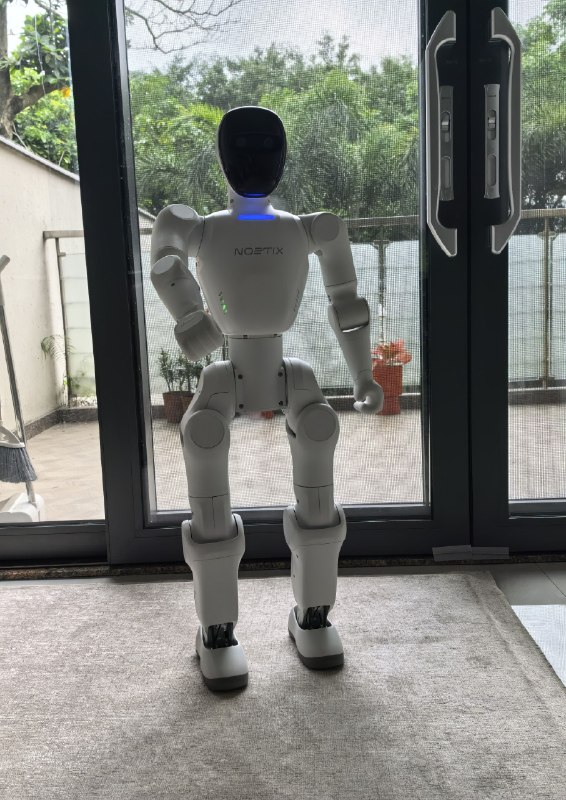 家里支棱起来个机器人还是挺魔幻的