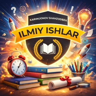 📖 SCIENTIFIC PUBLICATION | Rasmiy guruh 📚