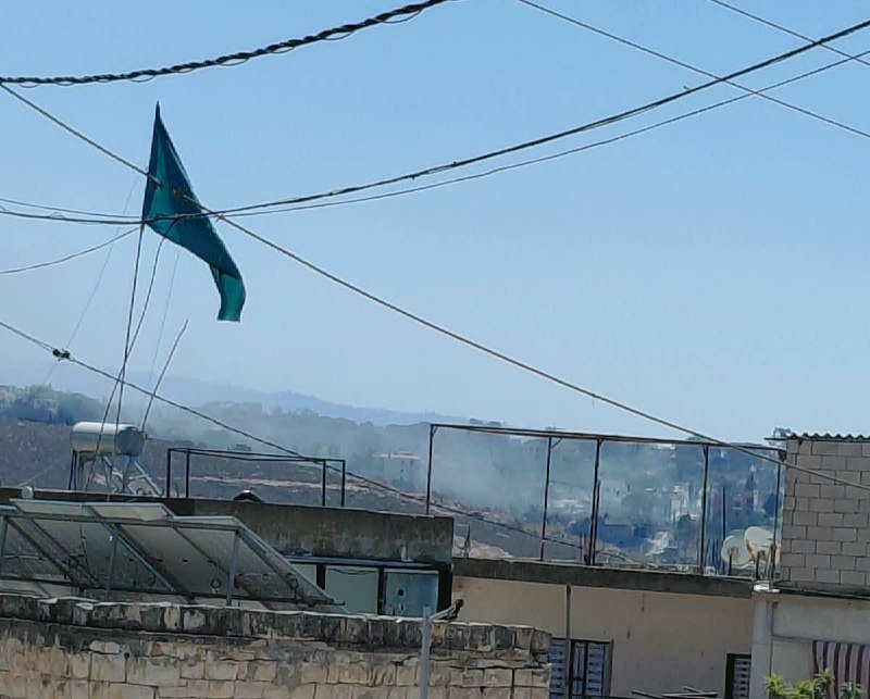 🚨הפצצת ארטילריה ישראלית כוונה לפאתי זוטר המזרחיים באזור מפדון