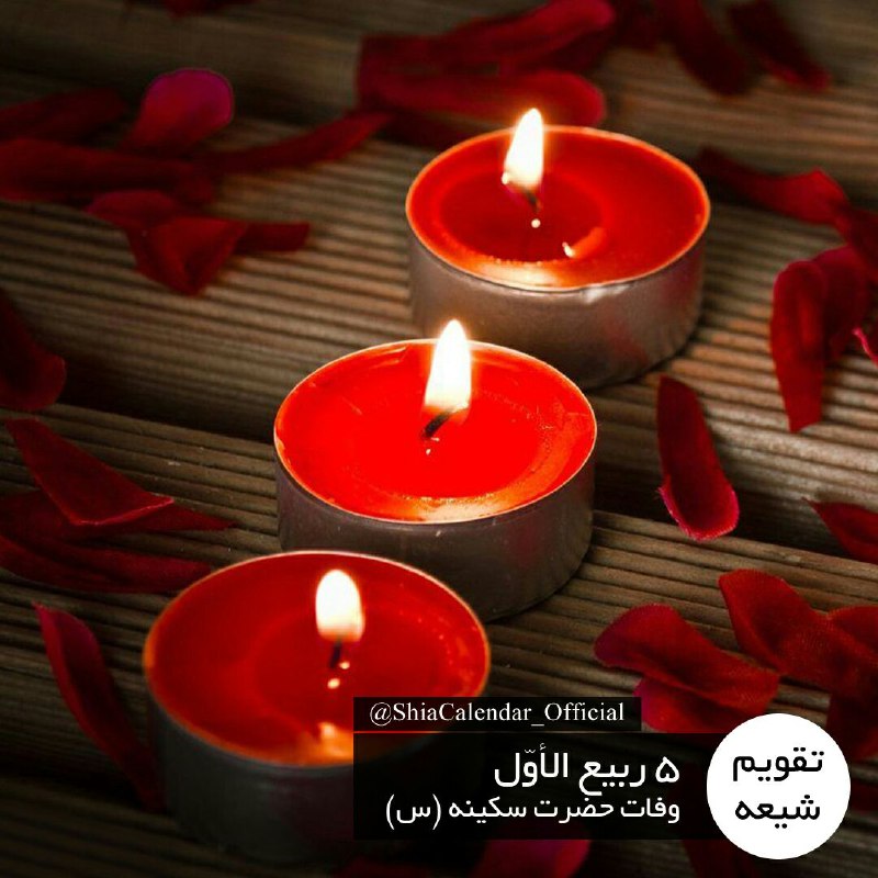 ☆میڪ🍇ـــده ابوتراب"ع"☆: 5 ربیع الأوّلشهادت حضرت سکینه علیها السلام🏴🏴#مـــــــــــــــےکده🍇@Aliabotorab110