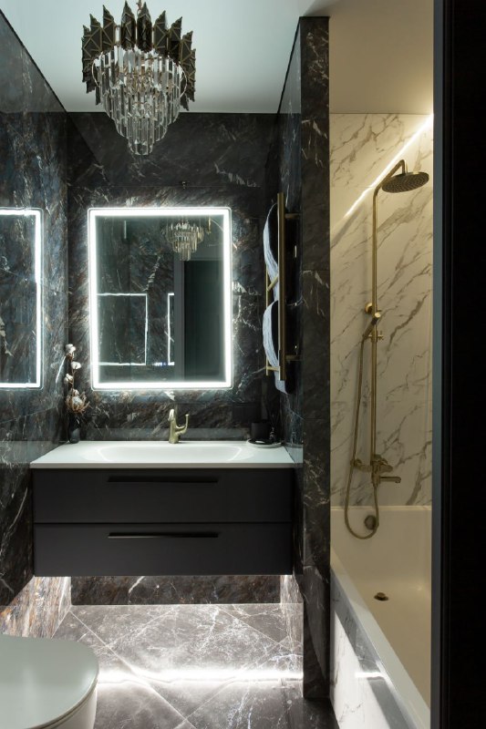 La Vie en Rose Ciel. Квартира выполнена в серо-голубых тонах, создающих атмосферу спокойствия и умиротворения, напоминающую цвет тучи. Стены окраше... - изображение 6 - vie, rose, ciel