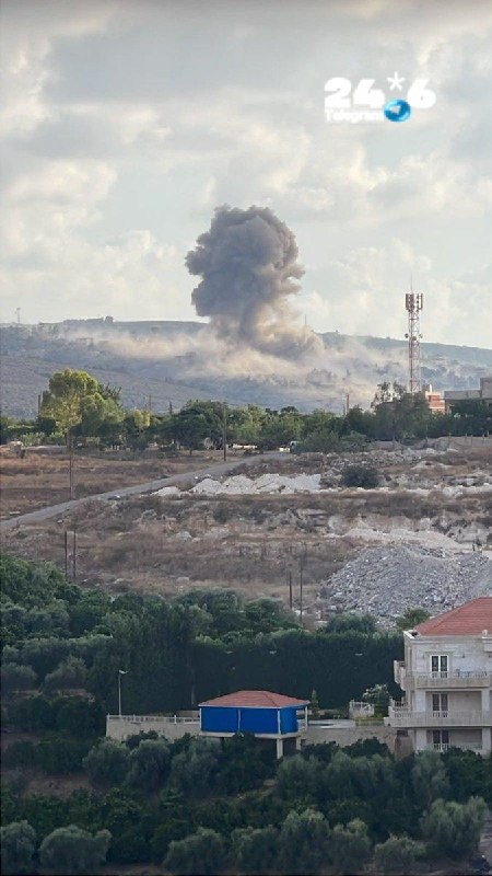 🇮🇱 כפר טרור. דיווחים בדרום לבנון: תקיפה באזור הכפר אל-מנסורי - שחר קליימן Shachar Kleiman.