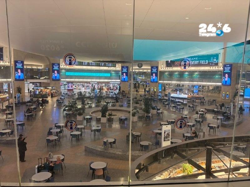 🇮🇱 לפנות בוקר, יום הבחירות: הדיוטי פרי בנתב"ג שומם.