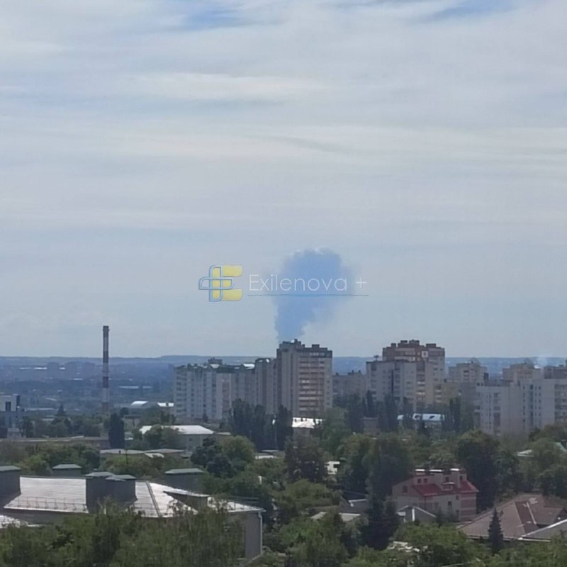 A large fire has been reported in Shebekino, Russia’s Belgorod region.