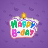 B-Day Candle #15