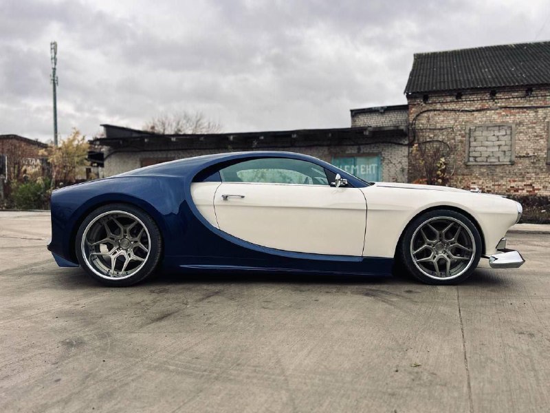 Умельцы из Беларуси скрестили Волгу и Bugatti. И всё это на базе BMW.