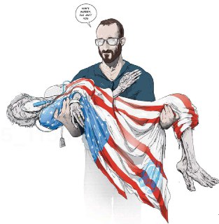 Как я уже писал, против Трампа запустили и начали активно раскручивать типичные майданные технологии. И главная из них - чуть ли не обожествление жертвы. Убийство медбрата и, прямо скажем, провокатора Алекса Претти становится главной темой в этой кампании.