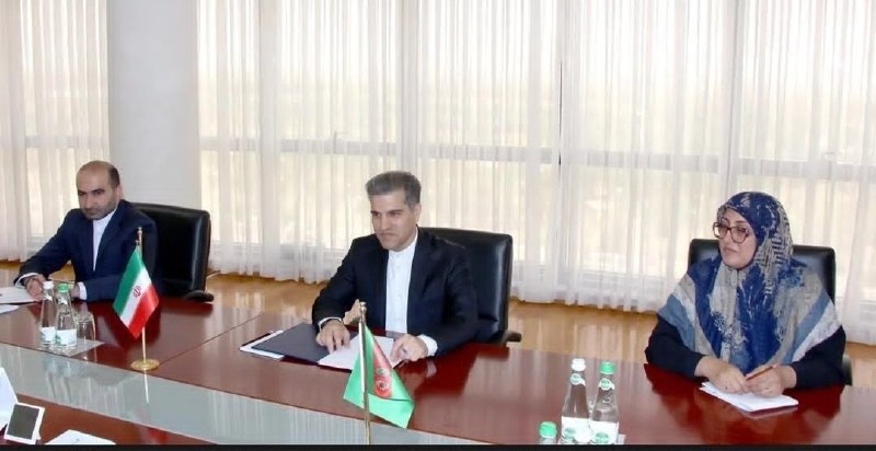 آژانس خبری رکنا | Rokna NEWS Agency: 🔶 دیدار سرکنسول جدید جمهوری اسلامی ایران در مرو با معاون وزیر خارجه ترکمنستان🔸 سیدمصطفی حسینی‌پور، سرکنسول جدید جمهوری ا