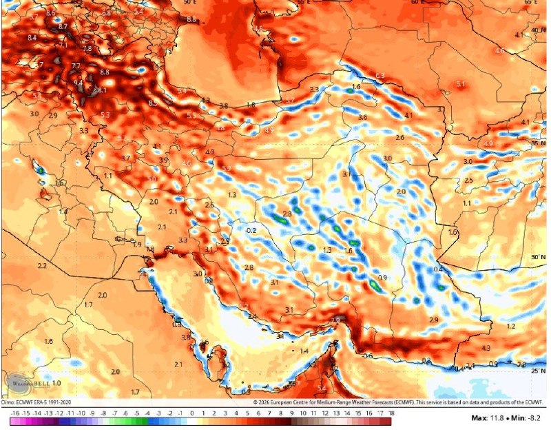 فرهنگ نیوز: 🔥🔴 آغاز شهریور ماه با موج گرمای سوزان در شمالغرب کشور🔥🔥 از فردا با افزایش محسوس دمای هوا ، موج گرمایی قدرتمند با مرکزیت 
