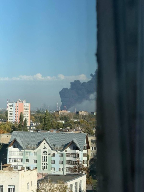 A drone attack set the Gazprom Neftekhim Salavat refinery in Russia’s Bashkortostan on fire.