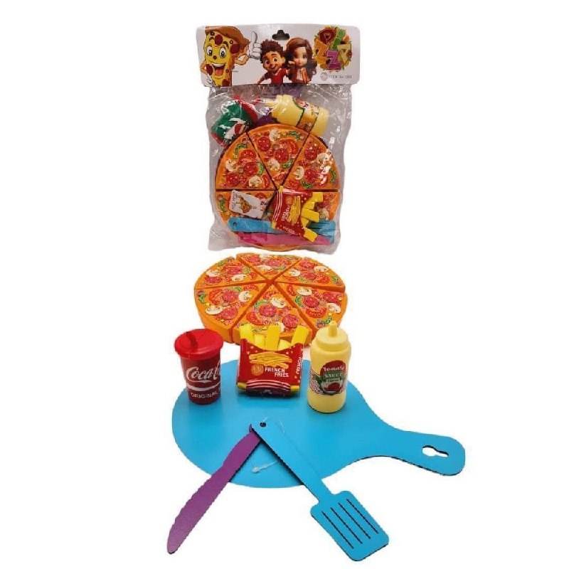 NOVIN TOYS: 💠 ست پیتزا برشی با لوازم ۹تیکه سلفونی 📦 کارتن: ۳۶ تایی💵 قیمت فروش ویژه: ۳۶۷۵۰۰ تومان📌 کانال: https://t.me/TOYS_NOVIN👤 سف
