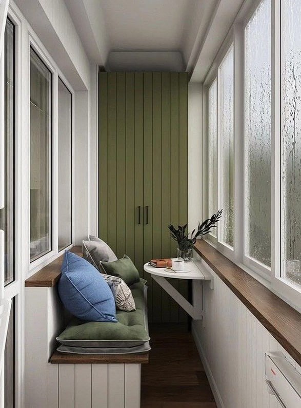 Современная лоджия. Какой вариант понравился больше? - Первый - Второй Дизайн и ремонт Please open Telegram to view this post VIEW IN TELEGRAM - изображение 2 - telegram, view, современная