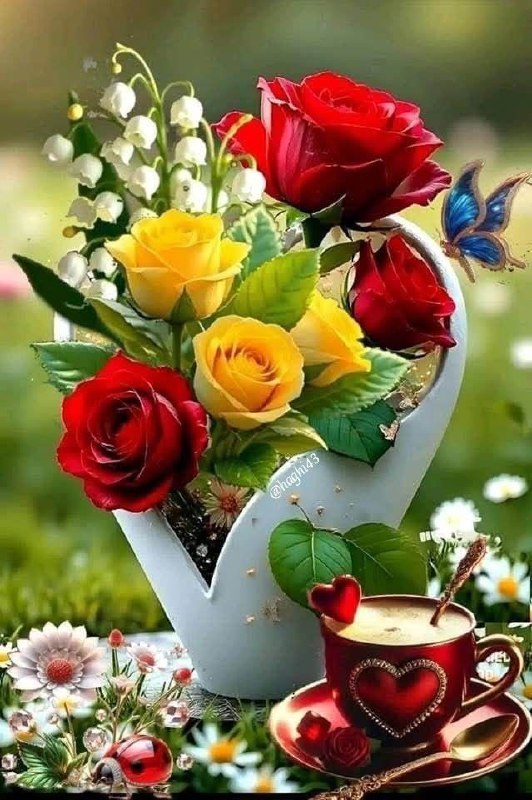 جملات هشت ریشتری: خوشــ🌷ـــرنگ تــــرینصبـــــ🌷ـــحدنیـــــ🌷ـــــا را با لحــظه هاییپرازشـ🌷ــــادیبراتـــــ🌷ـــون آرزو میـکنم💟 کانال @Hash