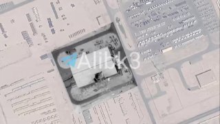 תמונות לוויין מציגות נזק פיזי למתקן התחזוקה של מטוסי הקרב בבסיס אל עודיד האמריקאי בקטאר.