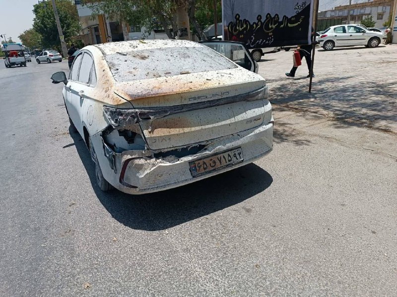 🔸פיצוץ התרסיס בחום הלוהט, הצית 2 מכוניות בקזרון