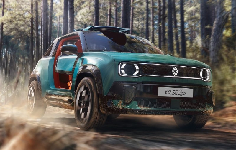 Renault 4 превратили в багги-пикап 1