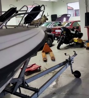 В Швеции лось проник в автосалон и разбил BMWОгромный лось пробрался на склад ма
