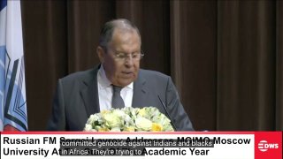 שר החוץ של רוסיה לברוב: