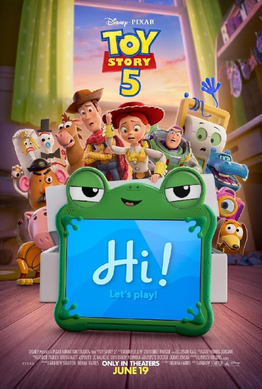 | Shakh News 🔴: ◀️#انیمیشن جدید "داستان اسباب‌بازی ۵ | Toy Story 5" کیفیت اصلی منتشر شد🔥🔥🔥🔥🥇با دوبله فارسی سورن 🥇ژانر:#کمدی، #ماجراجویی 