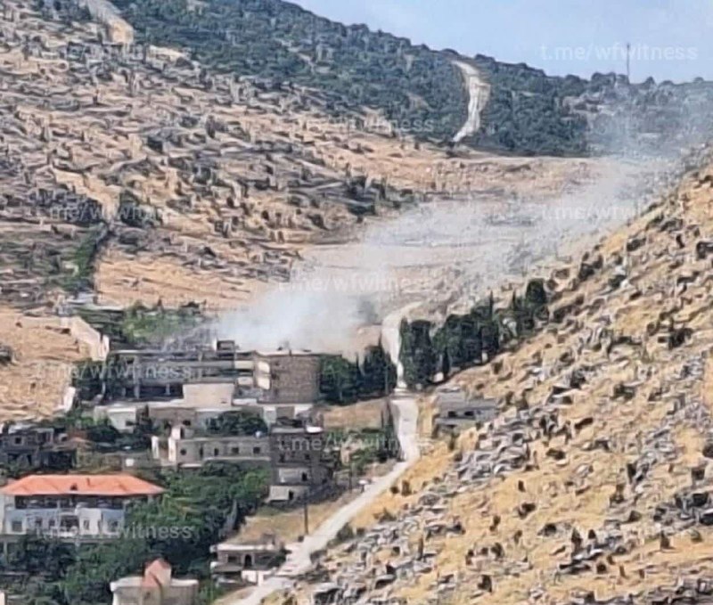 اخبار خبر جنگ ایران اسرائیل: 🇮🇱🇱🇧 انفجار اسرائیلی نزدیک النقر در حومه شبعا، جنوب لبنان.🔴 @KhabarFuri