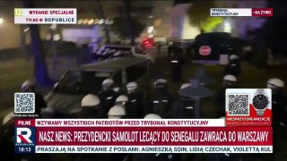 Poland’s constitutional crisis escalated after Constitutional Tribunal chief Bogdan Święczkowski was suspended and police secured the court building in Warsaw.