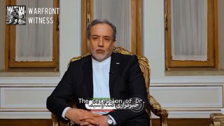 ️🇮🇷🇺🇸 שר החוץ האיראני, עבאס אראחצ'י, בנוגע לבחירתו של יו"ר הפרלמנט האיראני, מוחמד חליבאף, לראש המשא ומתן: