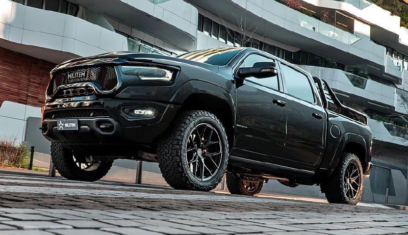 Итальянское тюнинг-ателье Militem доработало Ram 1500 TRX 4