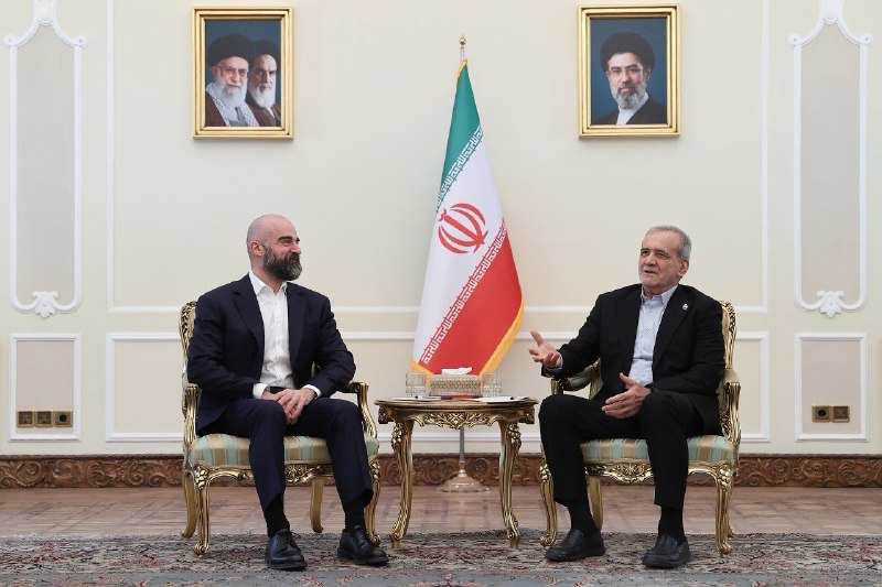 📸 The meeting of the President of the Patriotic Union of Iraqi Kurdistan with the President