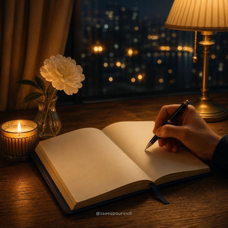 دهكده جهاني موفقيت: از امروز این قرار را با خودت بگذار 🤍هر شب، فقط ۳ نعمت را بنویس که بابتشان شکرگزار هستی:۱. یک نعمت در وجود خودت۲. یک نعمت
