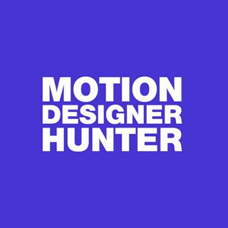 Telegram profile photo for Motion designer hunter