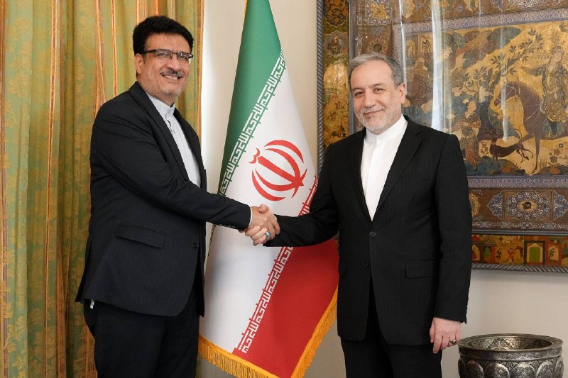 📸 The meeting of Iran's new ambassador in Kazakhstan with the foreign minister