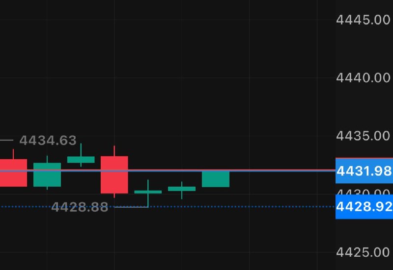 FX GOLD | سیگنال انس طلا: 🟢 طلا اومد ۴۴۲۸ خرید بزن حد ضرر ۴۴۲۶دوباره ۴۴۳۲✅ببندباز اومد ورود بگیر