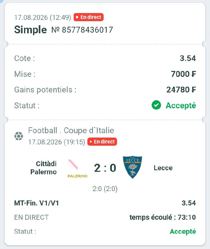 Le professeur: 💎 ACCÈS VIP UNIQUEMENT 💎 Les champions ne poursuivent pas la chance - ils investissent dans la certitude 🏆 La carte d'au
