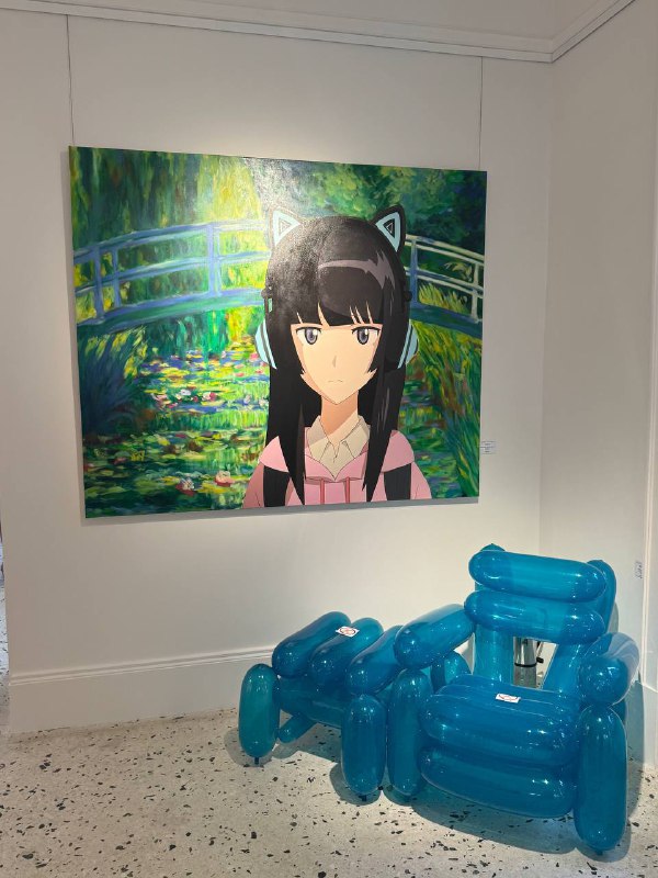 На превью выставки Видимое Невидимое в ASKERI GALLERY На выставке представлены новые серии работ российских художников Глеба Баранова и Ксении Санд... - изображение 3 - превью, выставки, видимое